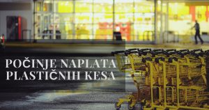 NAPLATA PLASTIČNIH KESA