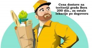 dostavljac bor dostavni servis bor